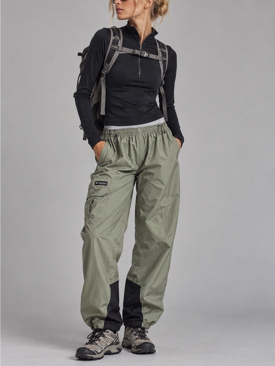 Columbia Sportswear Company Pants - Vintage 90s Columbia Sportswear Nylon Cargo Pants Green Gorpcore M
